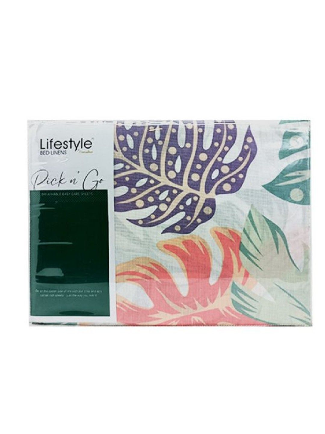 Lifestyle by Canadian Lifestyle Pick N' Go 3-Piece Fitted Sheet (Amy- Image 1)