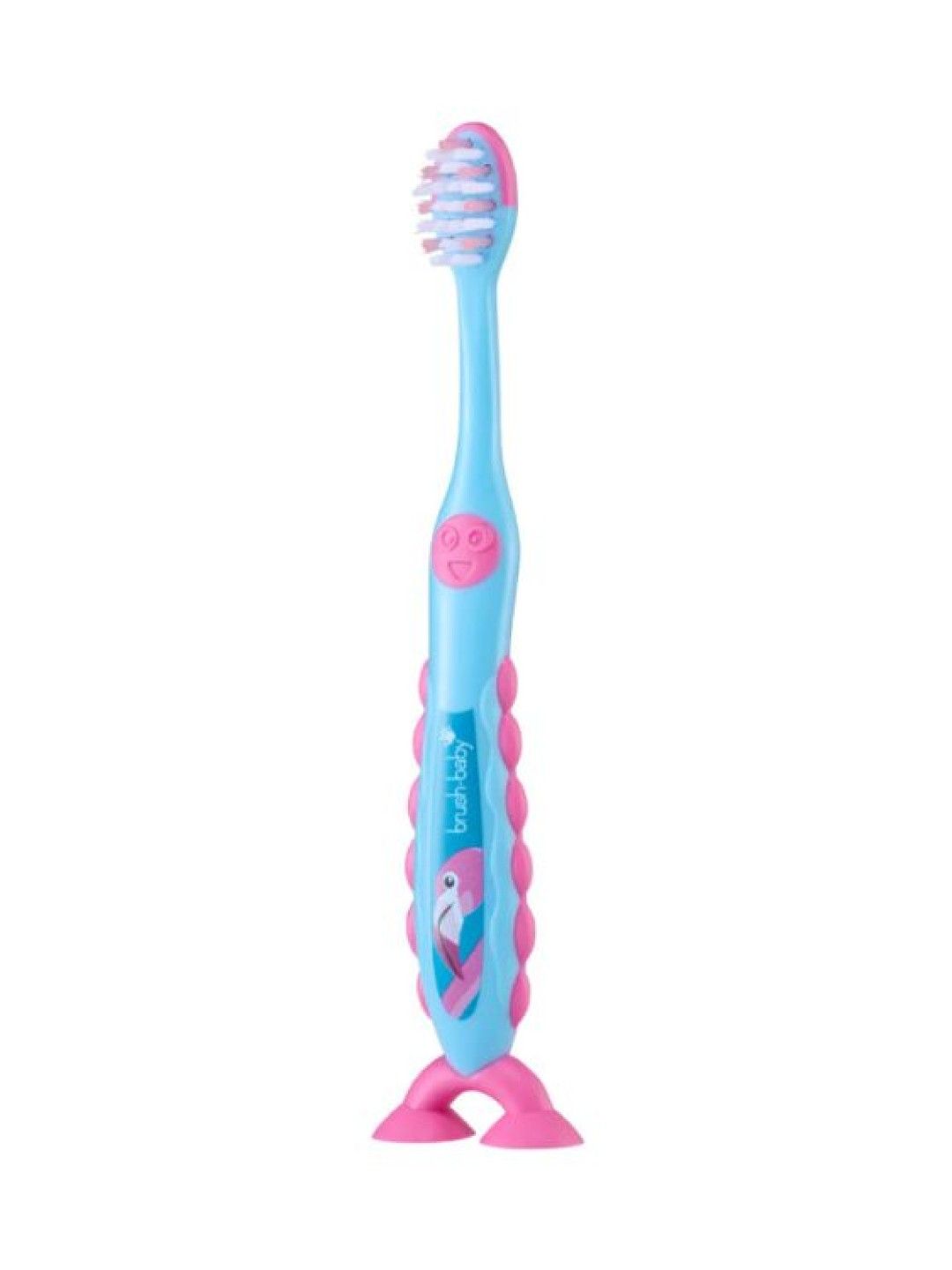 Brush-baby Flossbrush 3-6yrs - Flamingo (No Color- Image 1)