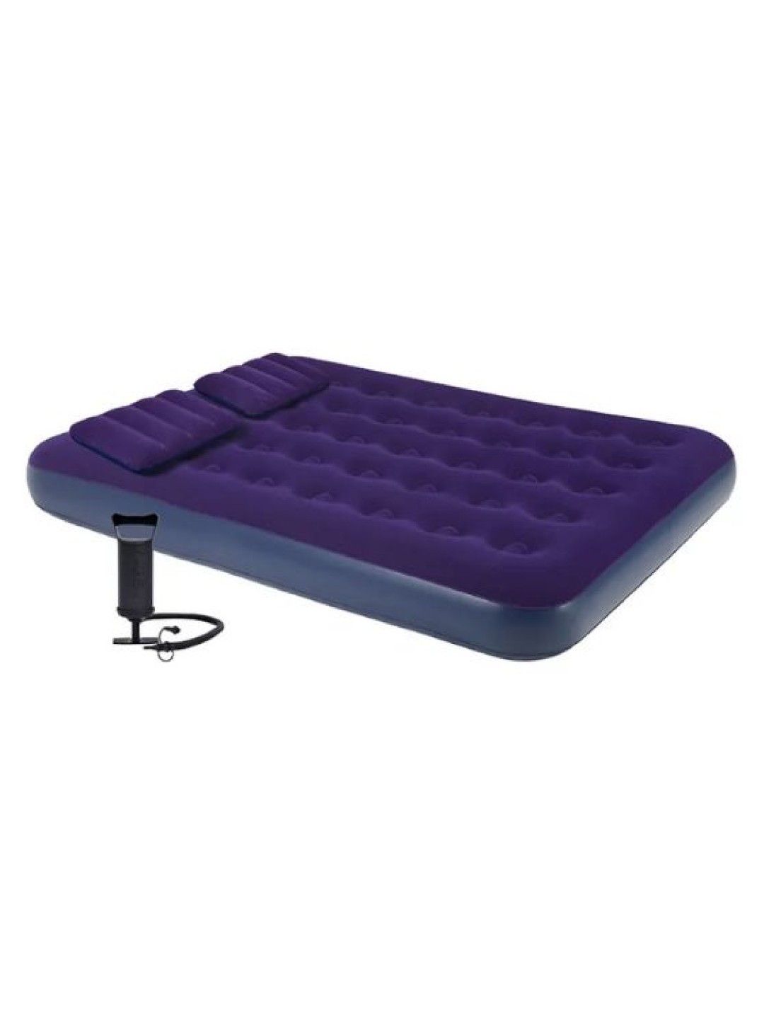 JILONG Flocked Air Bed Combo Set (Double)