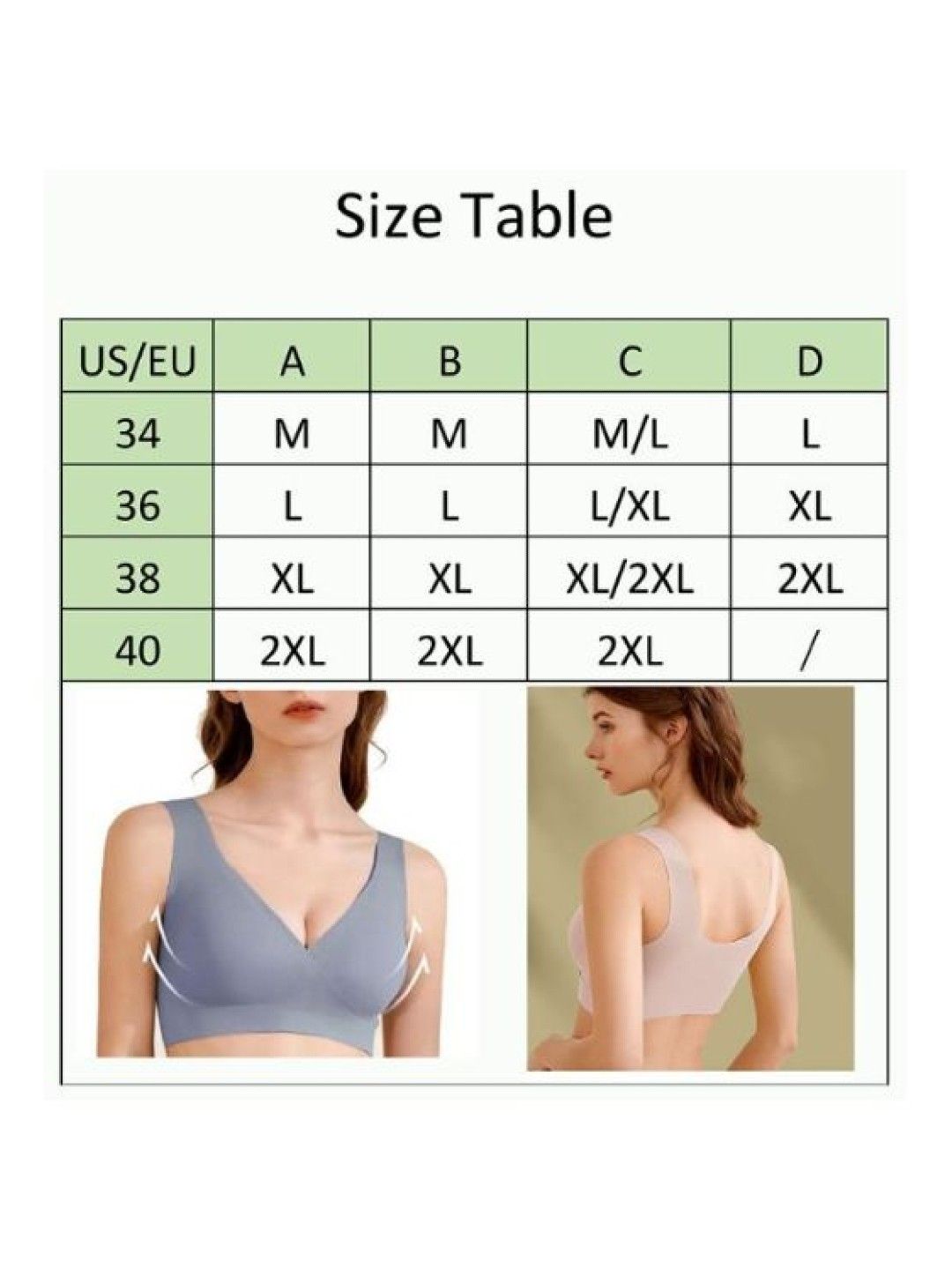 Flow Venus Nursing Bra (Green- Image 2)