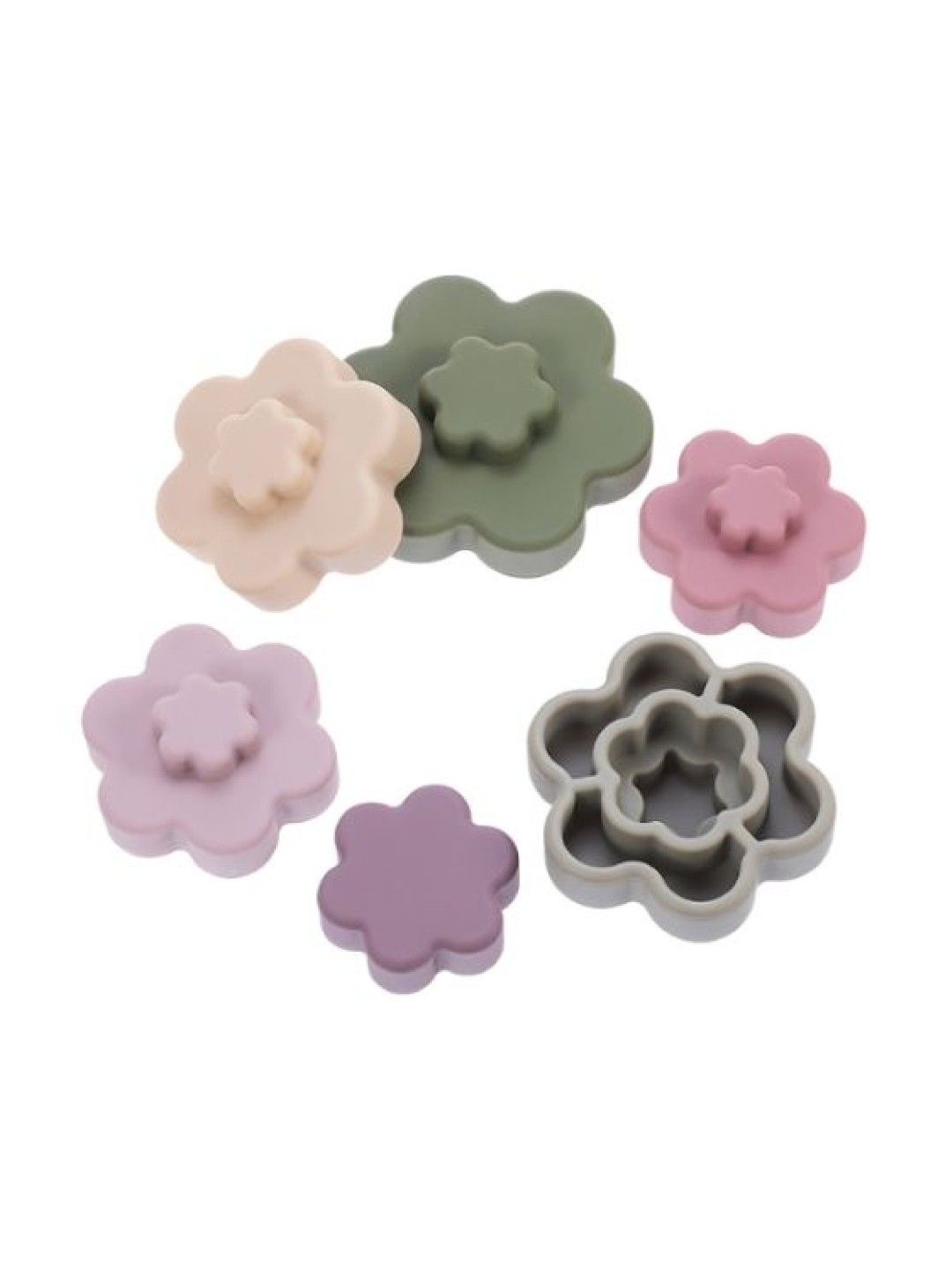 The Nurserie PH Silicone Stacking Tower Toys (Flower- Image 2)