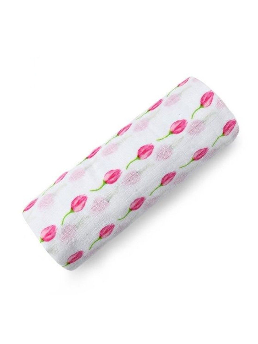 Malabar Baby Organic Muslin Single Swaddle - Flower Bud (No Color- Image 1)