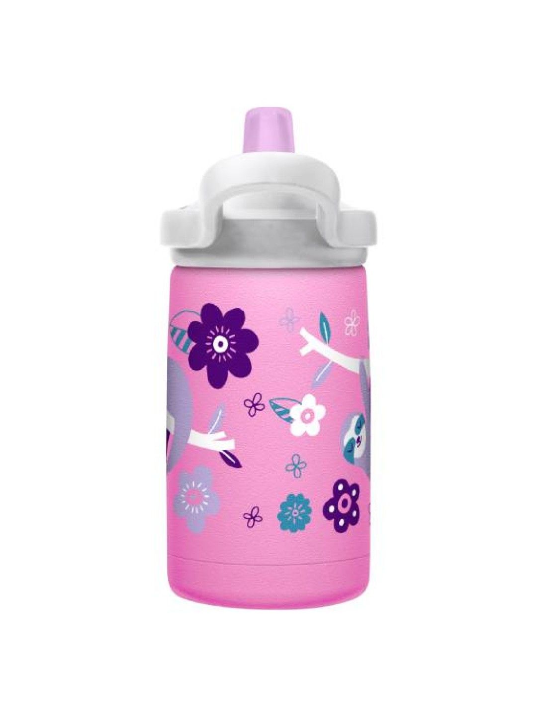 CamelBak Eddy+ Kids Vacuum Insulated Bottle (12oz) (Flowerchild Sloth- Image 4)