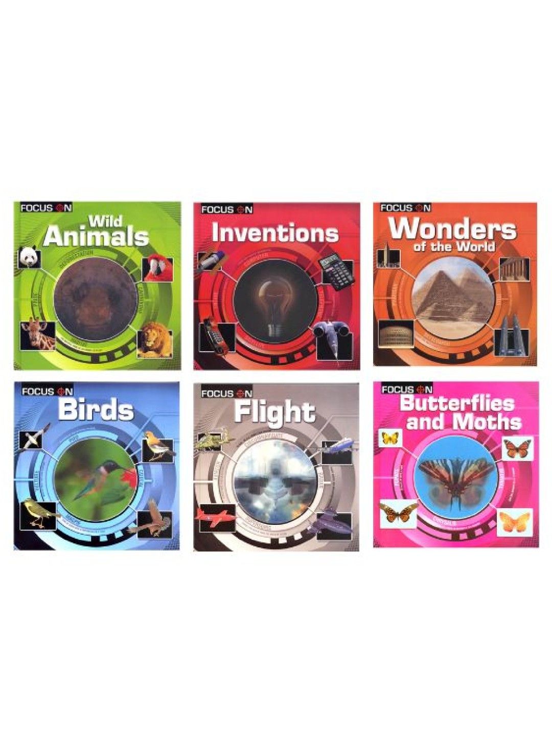 Learning is Fun Focus On With Lenticular (Set of 6) (No Color- Image 1)
