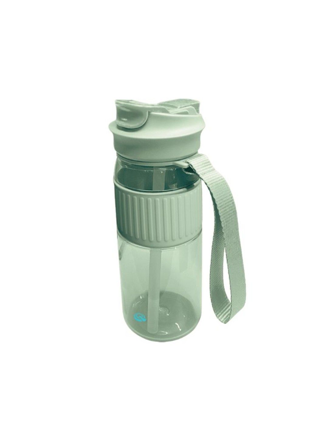 Quencha Travel Water Bottle with Built-in Straw and Dual Spout - 680ml (Forest Green- Image 1)