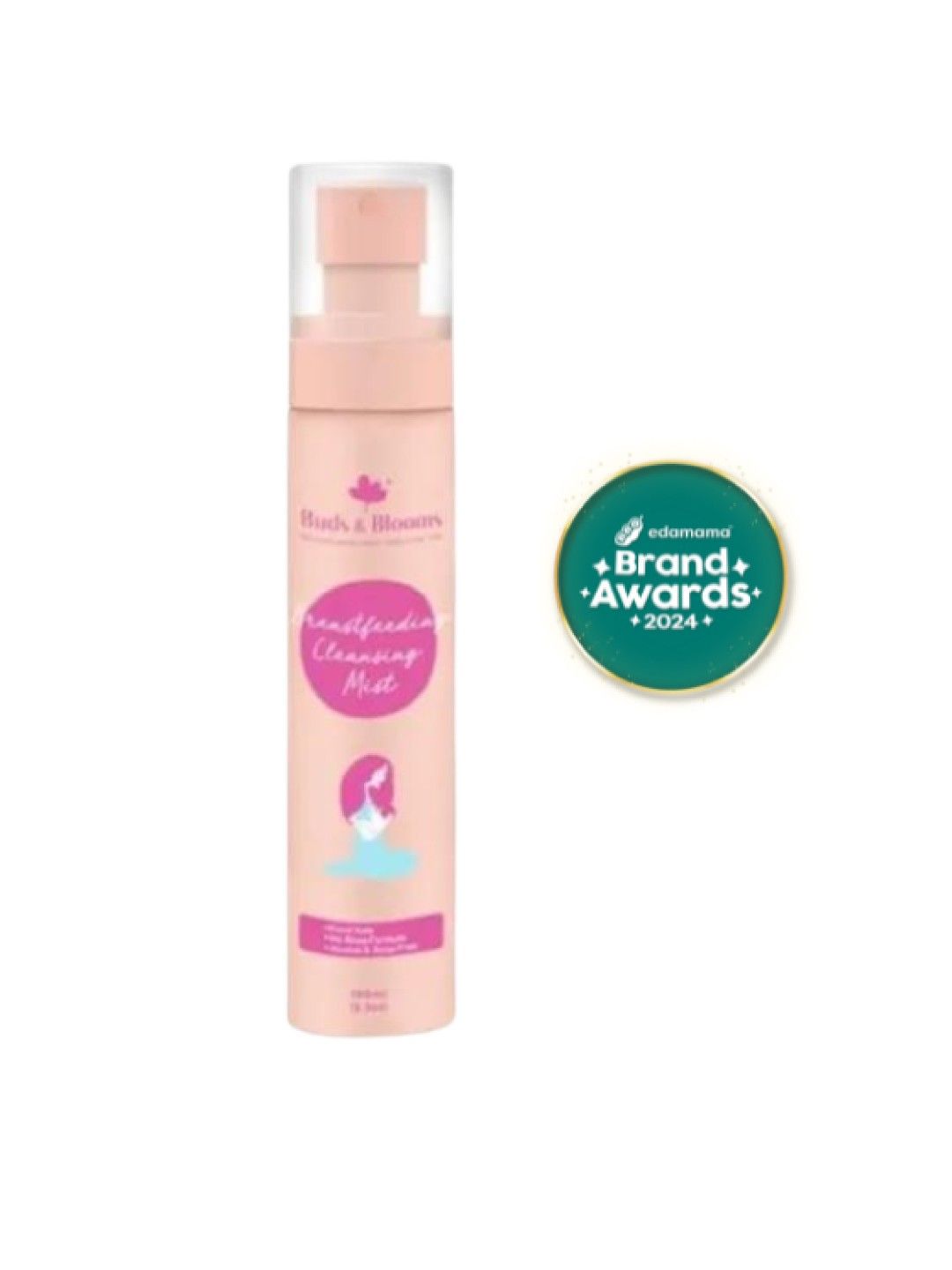 Buds & Blooms Breastfeeding Cleansing Mist (No Color- Image 1)