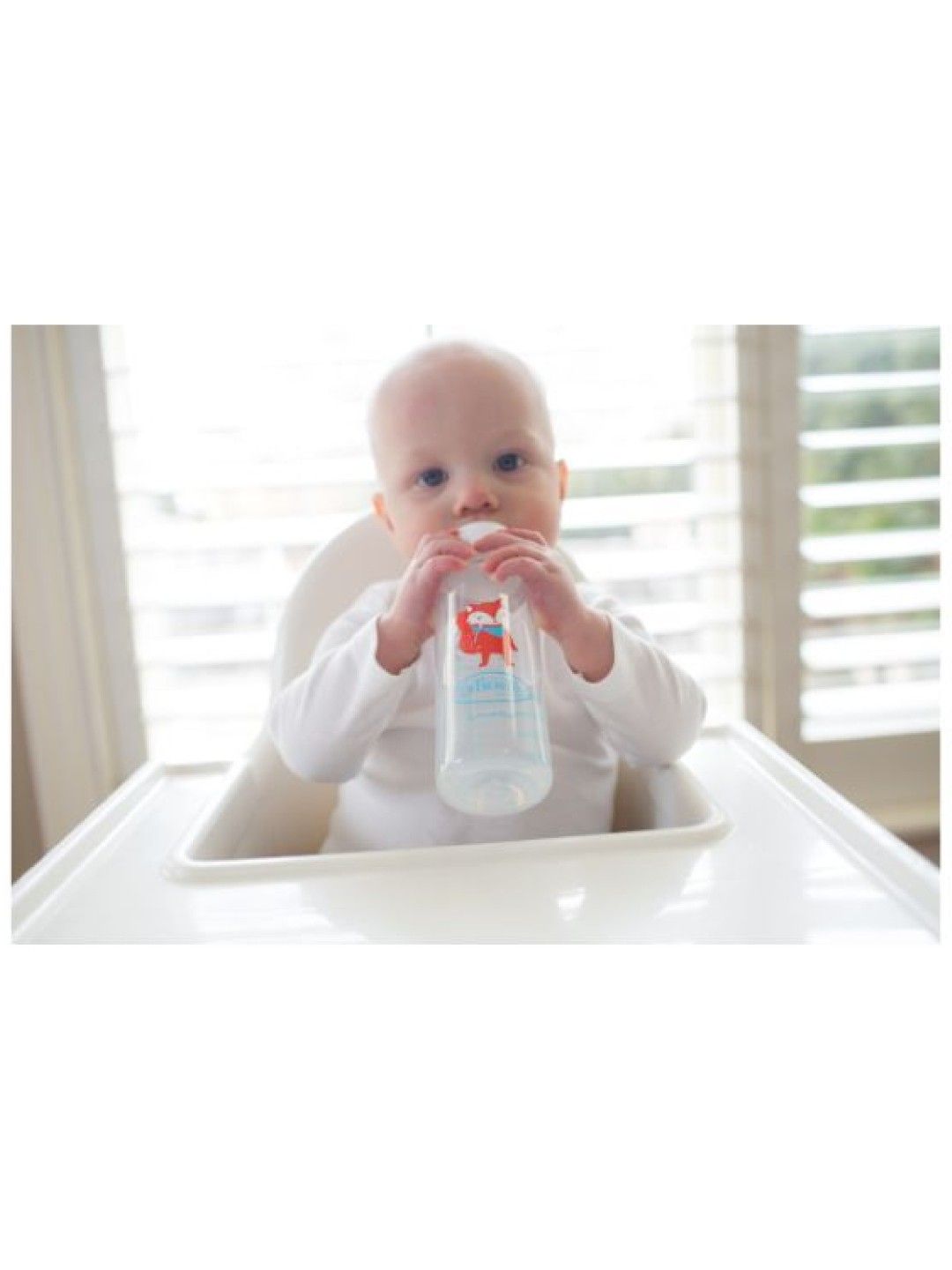 Dr. Brown's Feeding Bottle (250ml) PP Narrow-Neck Options+ Sippy Spout Bottle (1-Pack) (Fox- Image 3)