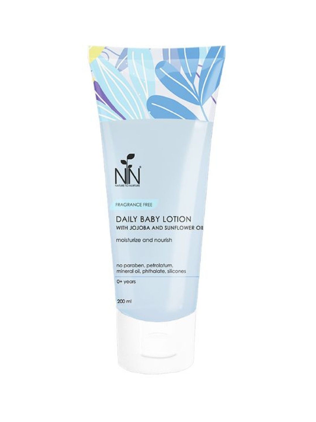 Nature to Nurture Daily Baby Lotion - Fragrance-Free (200ml)