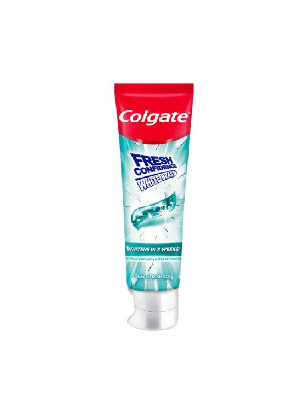 Colgate Fresh Confidence White Blast Ocean Fresh Toothpaste for Fresh Breath 110g (No Color- Image 1)