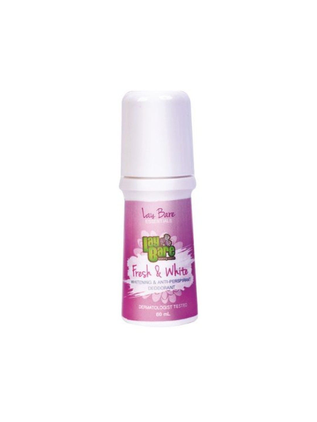 Lay Bare Fresh & White Deo (60ml) (No Color- Image 1)