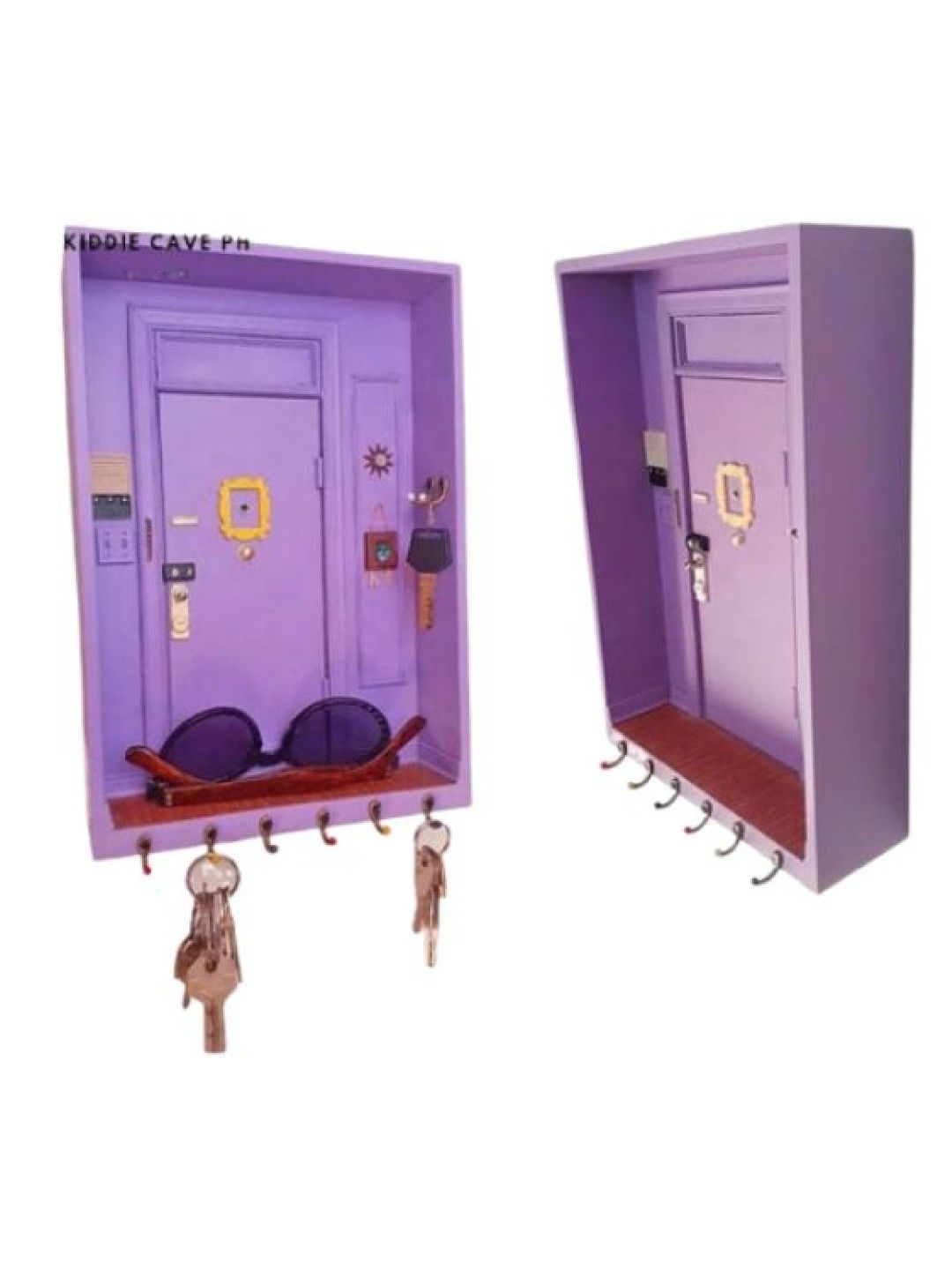 Kiddiecaveph Friends Door (No Color- Image 1)