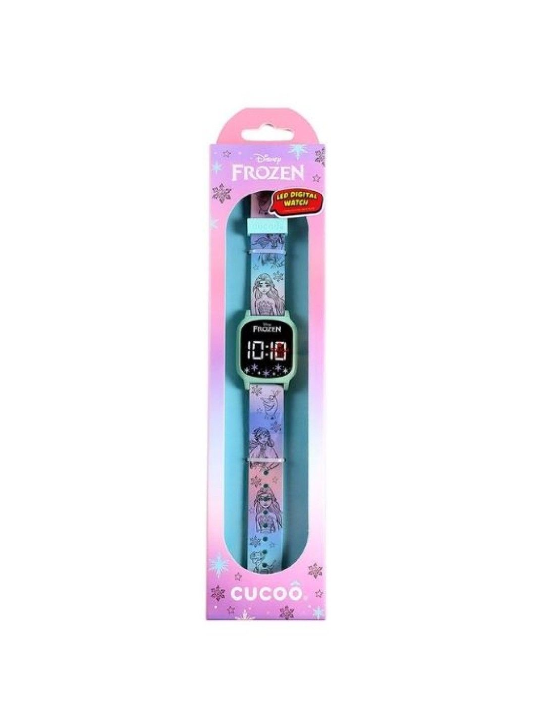 CUCOO Disney Digital LED Watch (Frozen Frosted Lights- Image 4)