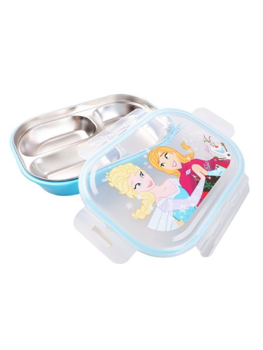 Dish Me PH Disney Frozen 1 - 3-Grid Stainless Lunch Box