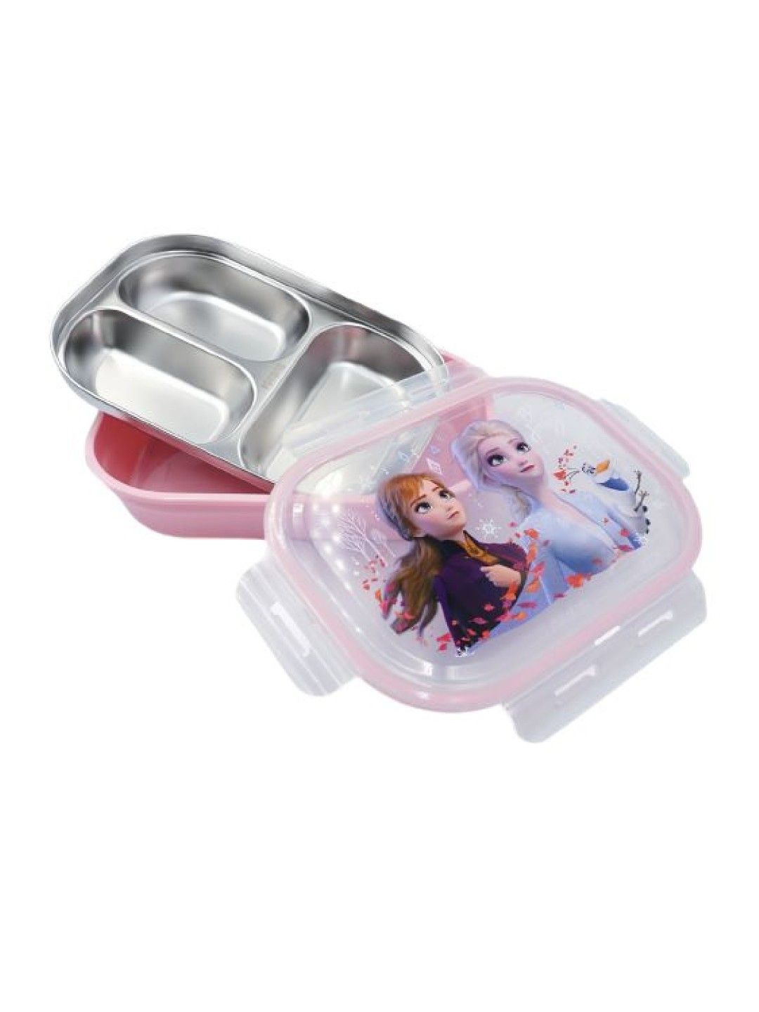 Dish Me PH Disney Frozen 2 - 3-Grid Stainless Lunch Box (No Color- Image 1)
