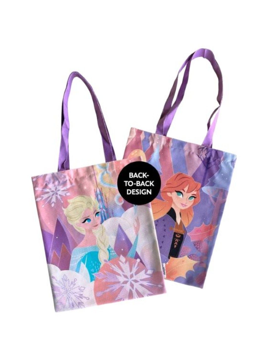 Zippies Disney Back-To-Back Easy Tote (Frozen Core Autumn- Image 1)