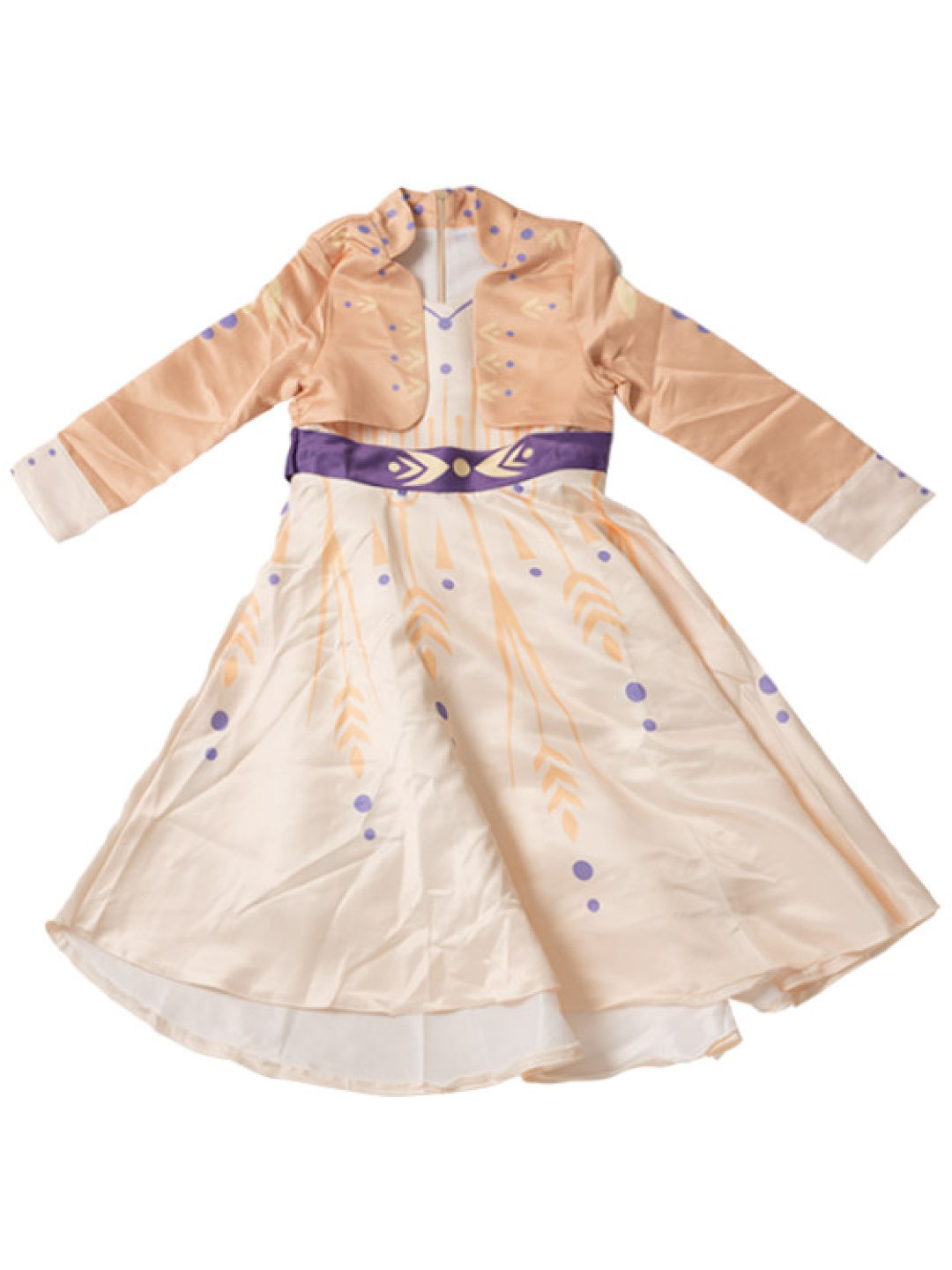 Seams 195 Princess Cream Dress with Vest (No Color- Image 1)