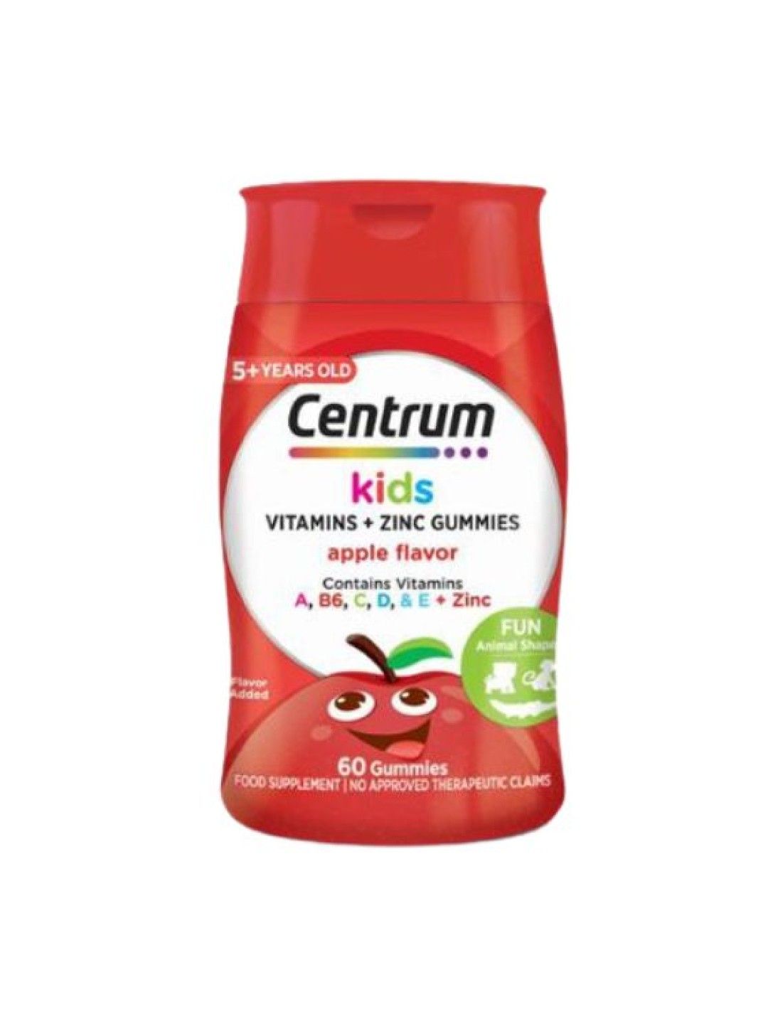 Centrum Kids Multivitamin Gummies Apple (60s) (No Color- Image 1)