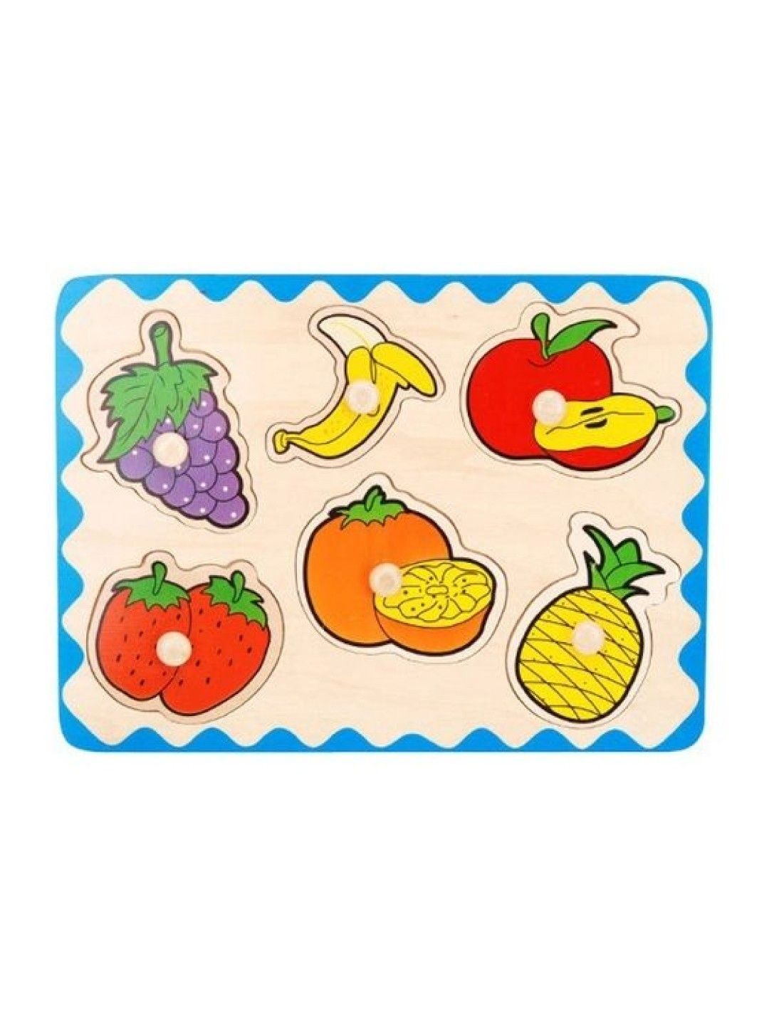 Young Mindz Fruits Puzzle (No Color- Image 1)