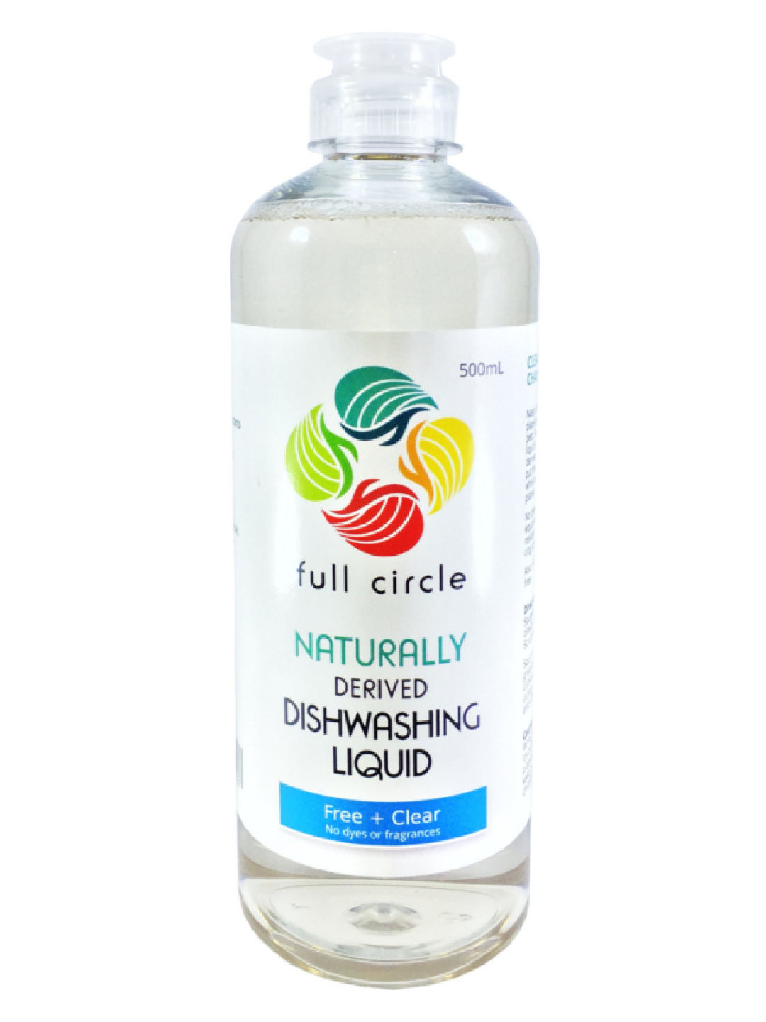 Full Circle Naturally-derived Dishwashing Liquid (500ml) (No Color- Image 1)