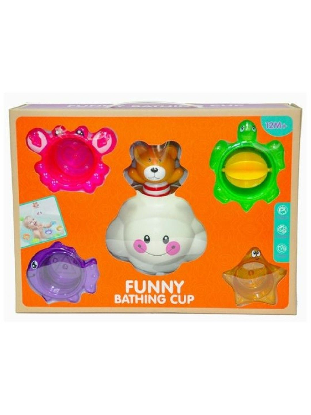 Bathfun Funny Bathing Cup Bath Toys