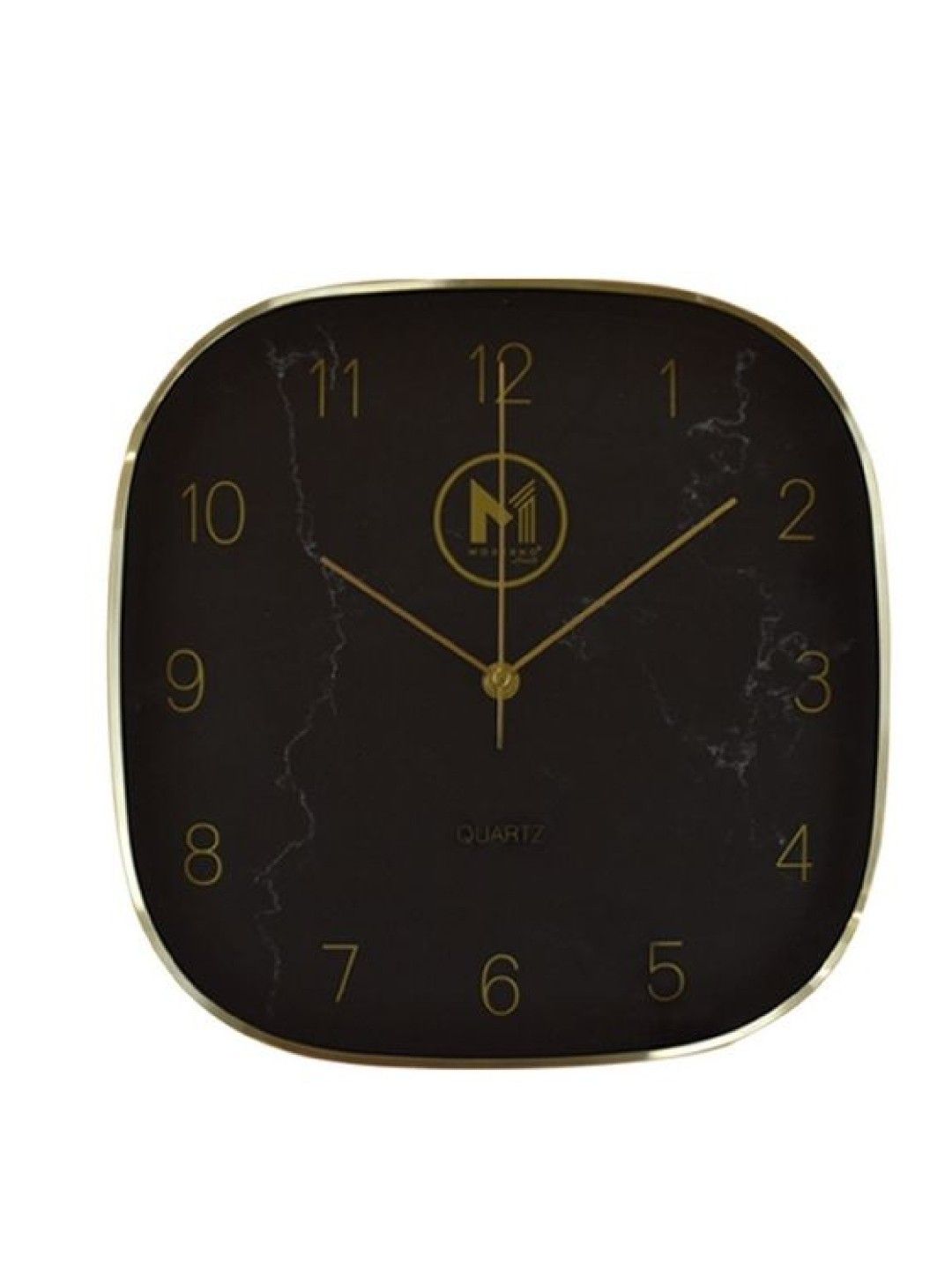 Sunbeams Lifestyle Moderno Premium Wall Clock Metallic Marble Finish Dial