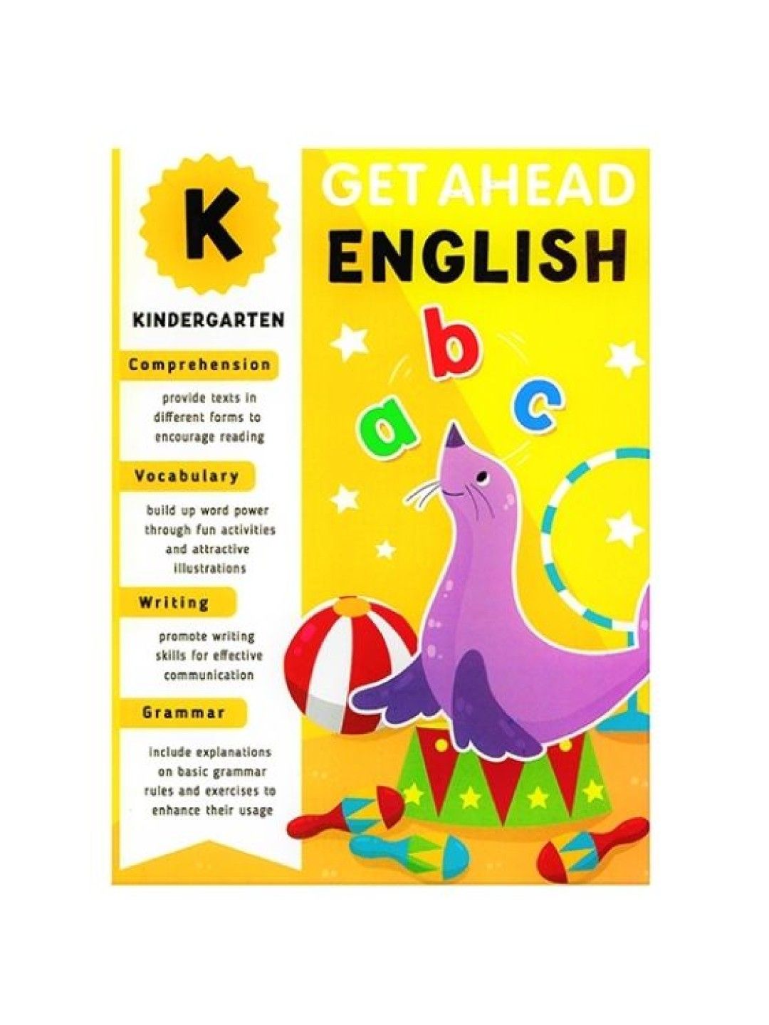 Learning is Fun Get Ahead English Kindergarten-Updated (No Color- Image 1)