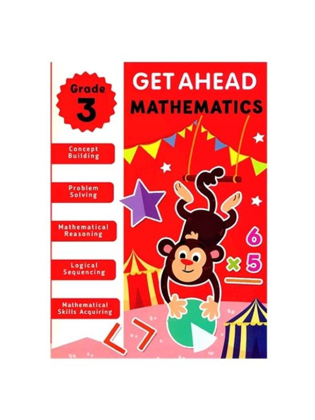 Learning is Fun Get Ahead Mathematics Grade 3 (Updated) (No Color- Image 1)