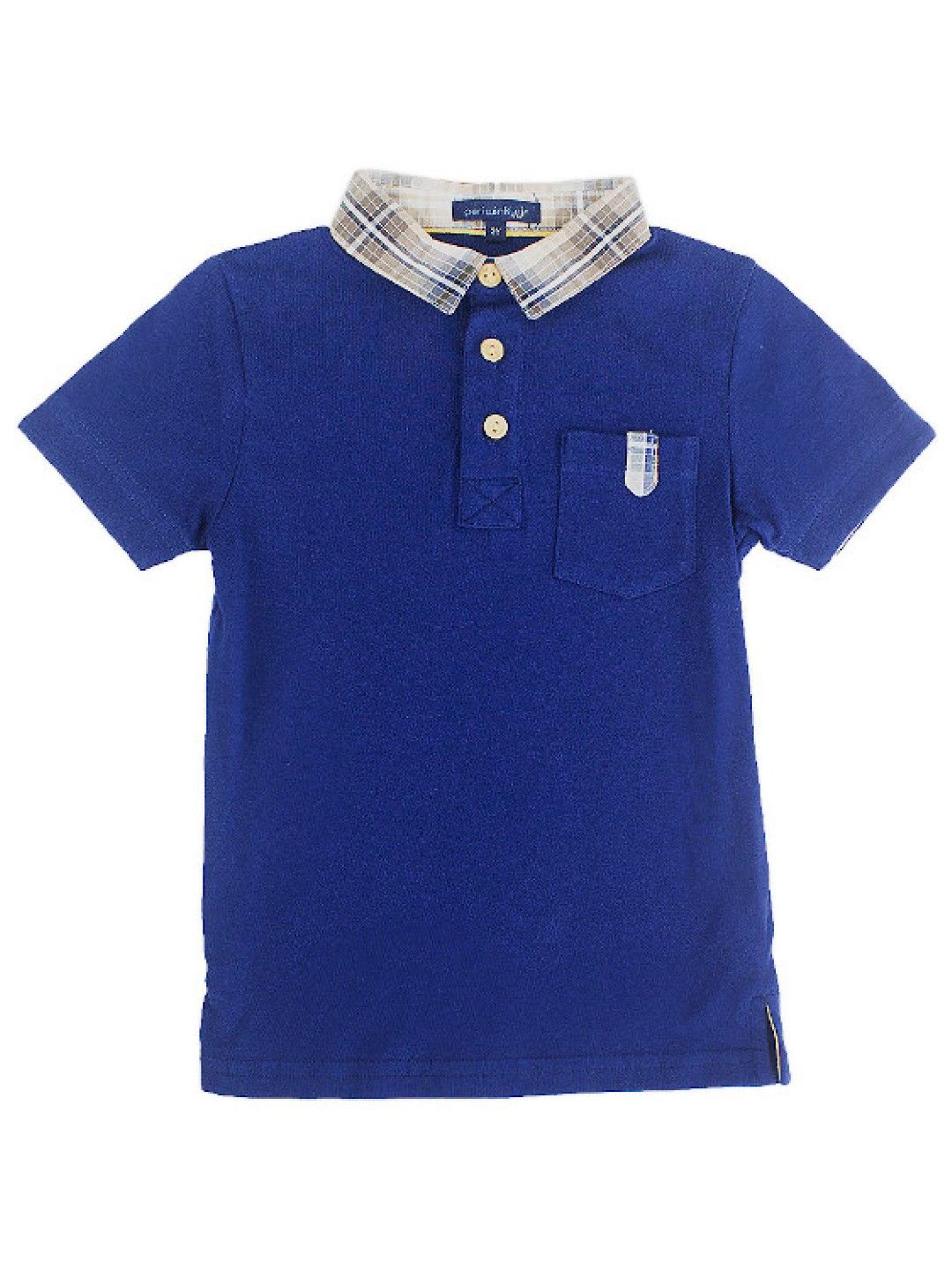 Periwinkle Giovan Polo Shirt (Navy Blue- Image 1)