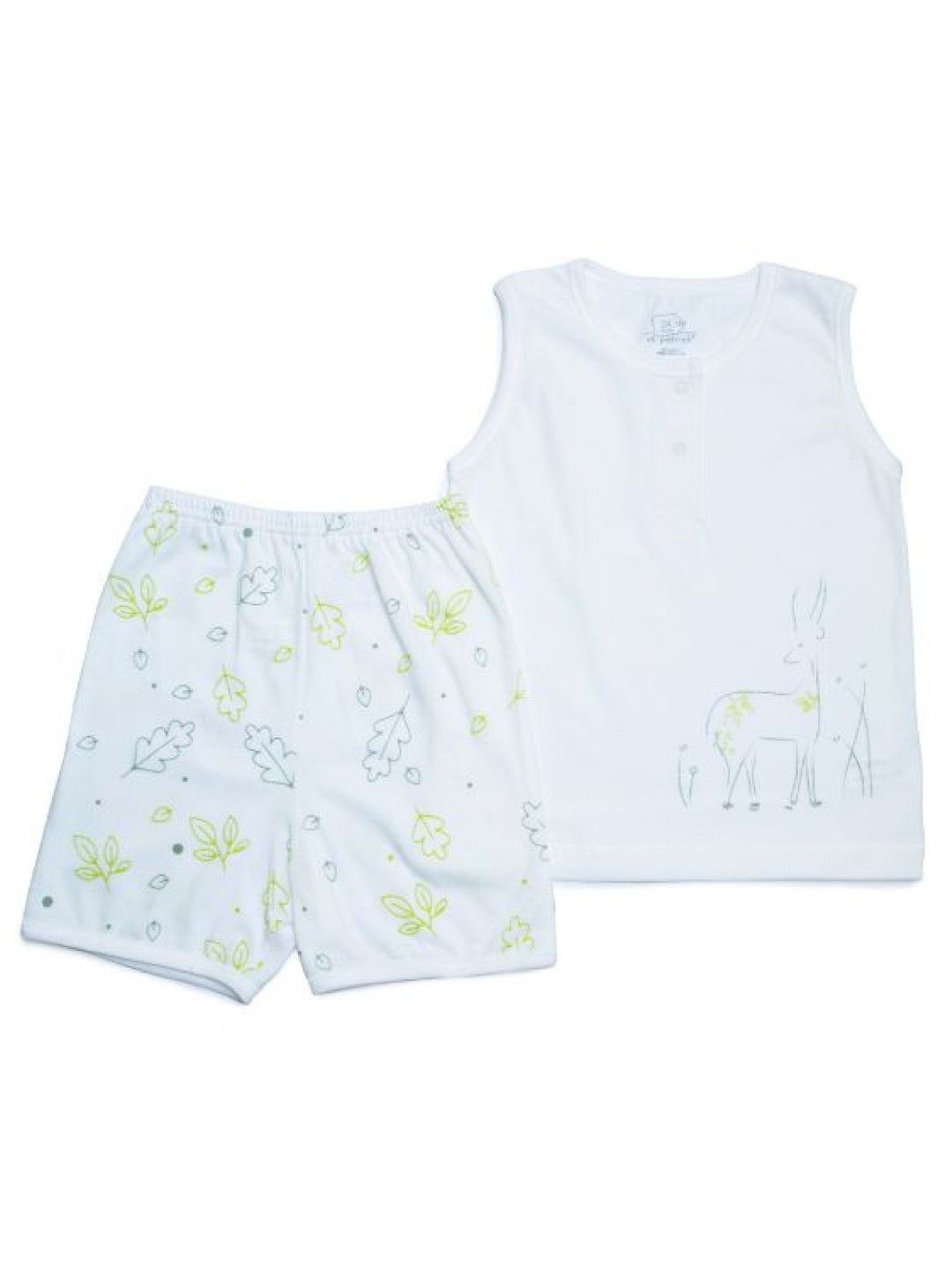 St. Patrick Mizu Singlet + Shorts (Green- Image 1)