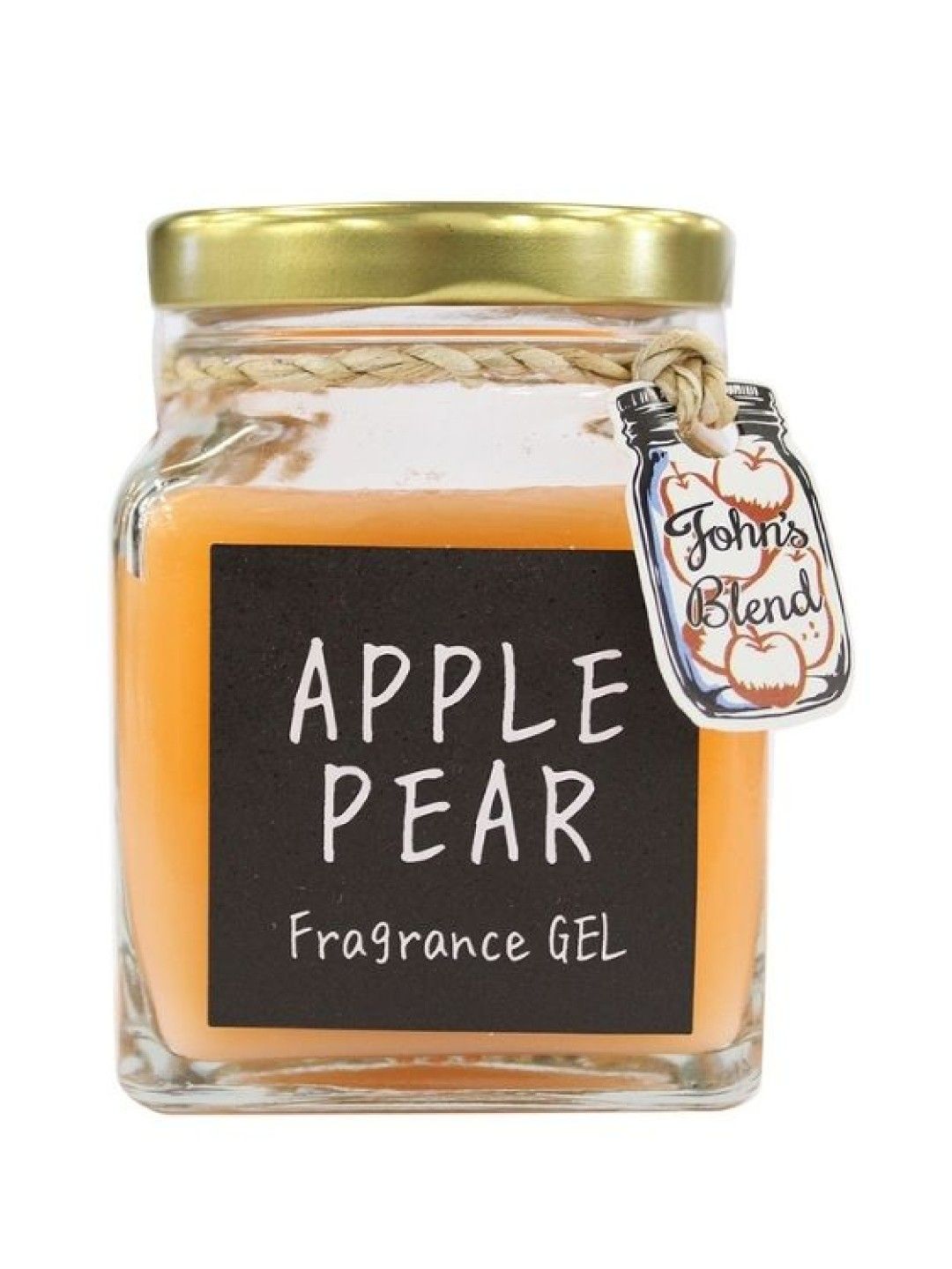 John's Blend Room Fragrance Gel Air Freshener Apple Pear (4.8oz/135g)