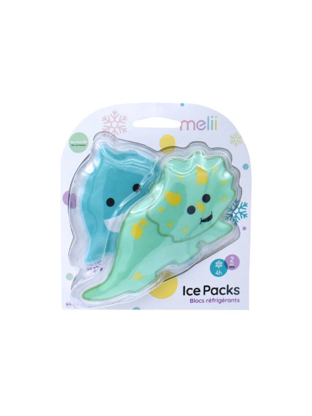 Melii Baby Gel Ice Pack (Shark & Dino- Image 2)