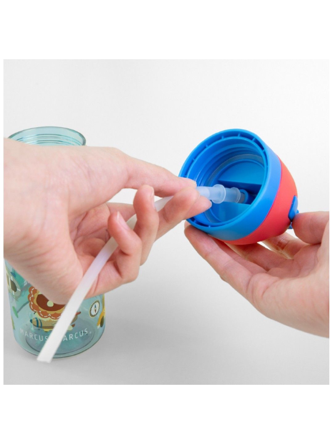 Marcus & Marcus GERMREPEL Tritan Straw Bottle (Replacement Straw Set x 2 pcs pack) (No Color- Image 3)