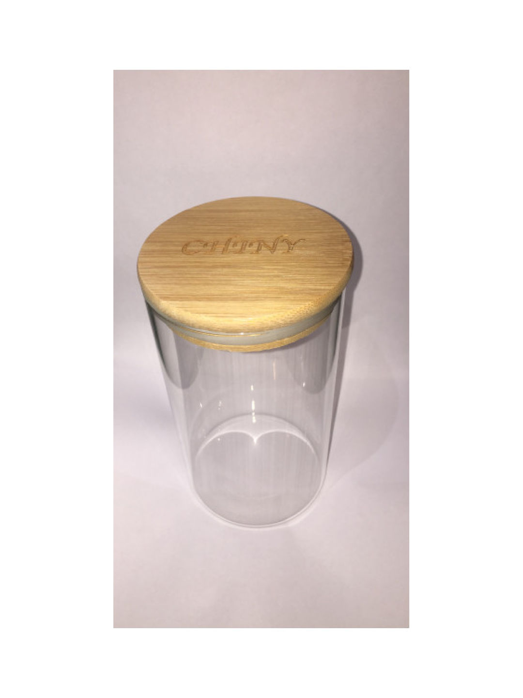 The Bamboo Company Bamboo Glass Jar (No Color- Image 2)