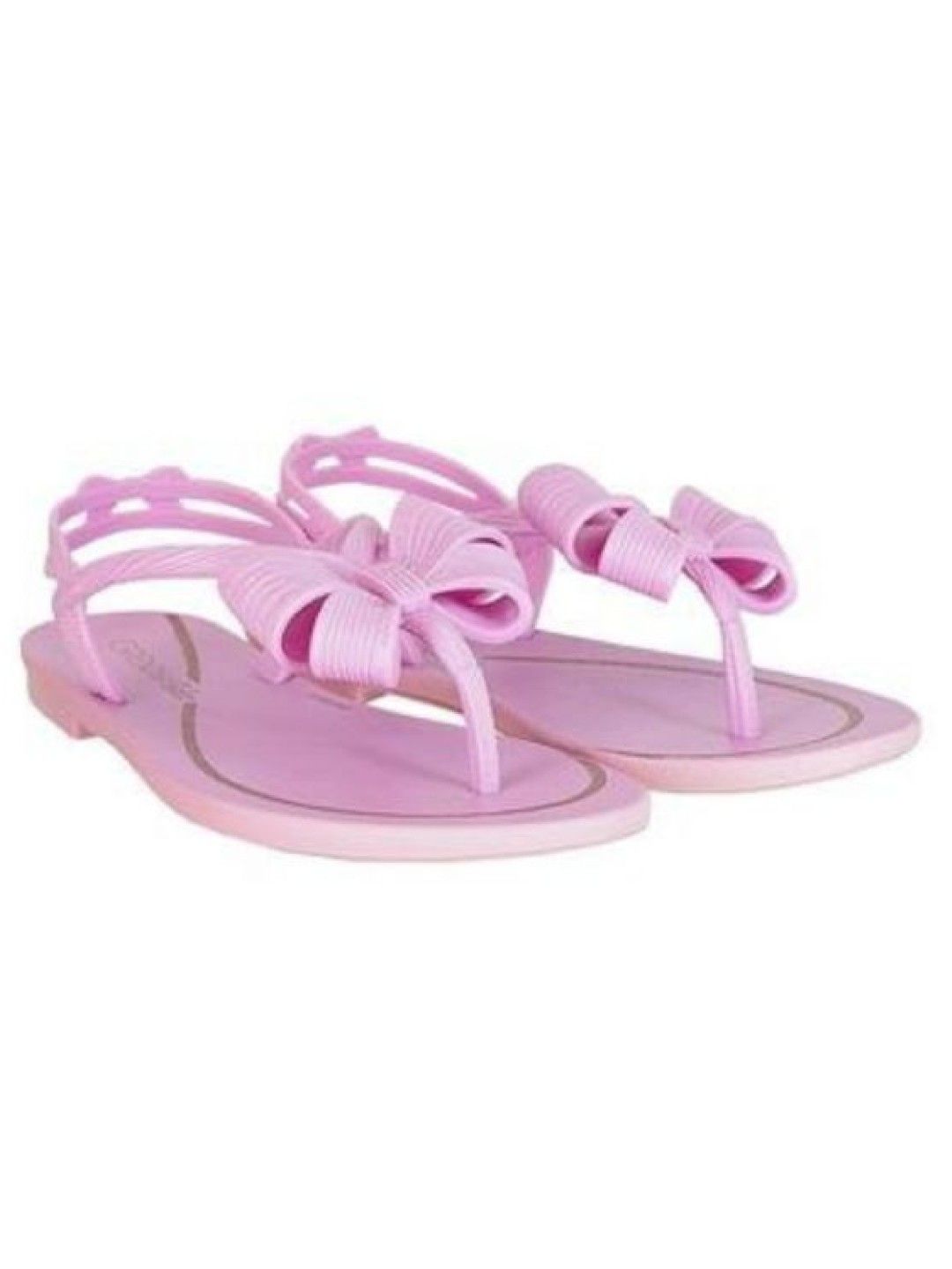 Grendha Bela Sofisticada Kids Sandals (Glitter Flowers Pink- Image 1)