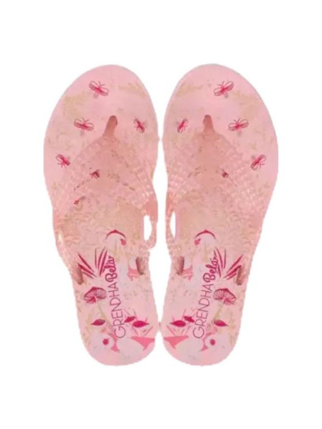 Grendha Bela Acampamento Kids Sandals (Glitter Light Pink- Image 1)