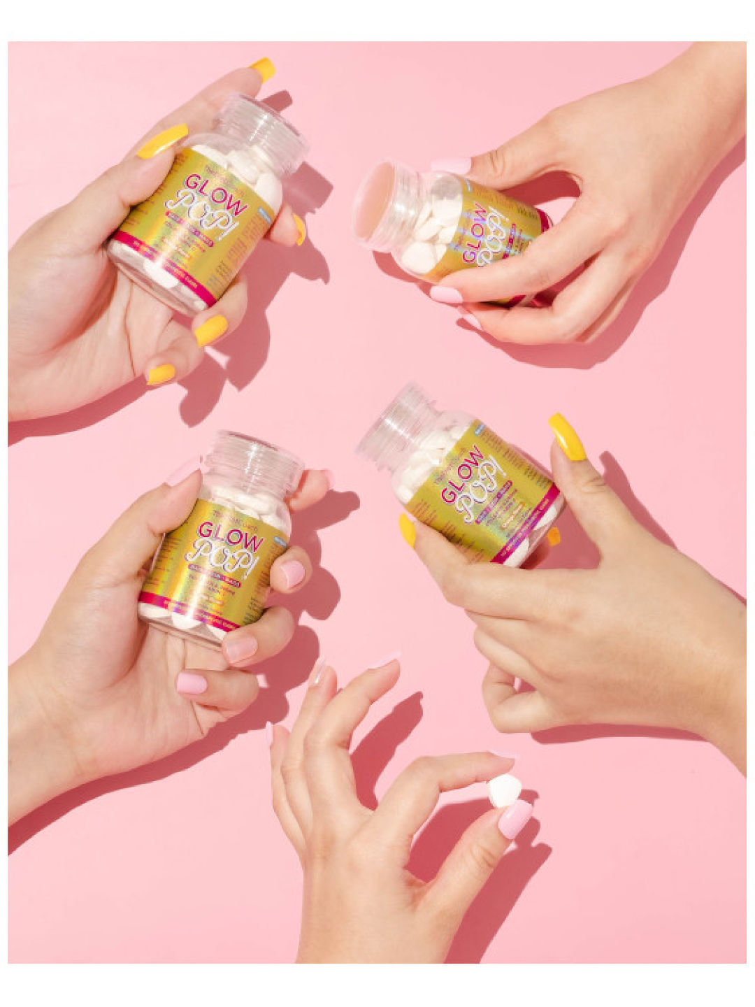 The Diet Coach Glow Pop! Chewable Collagen with Vitamin C (30 Capsules) (No Color- Image 2)