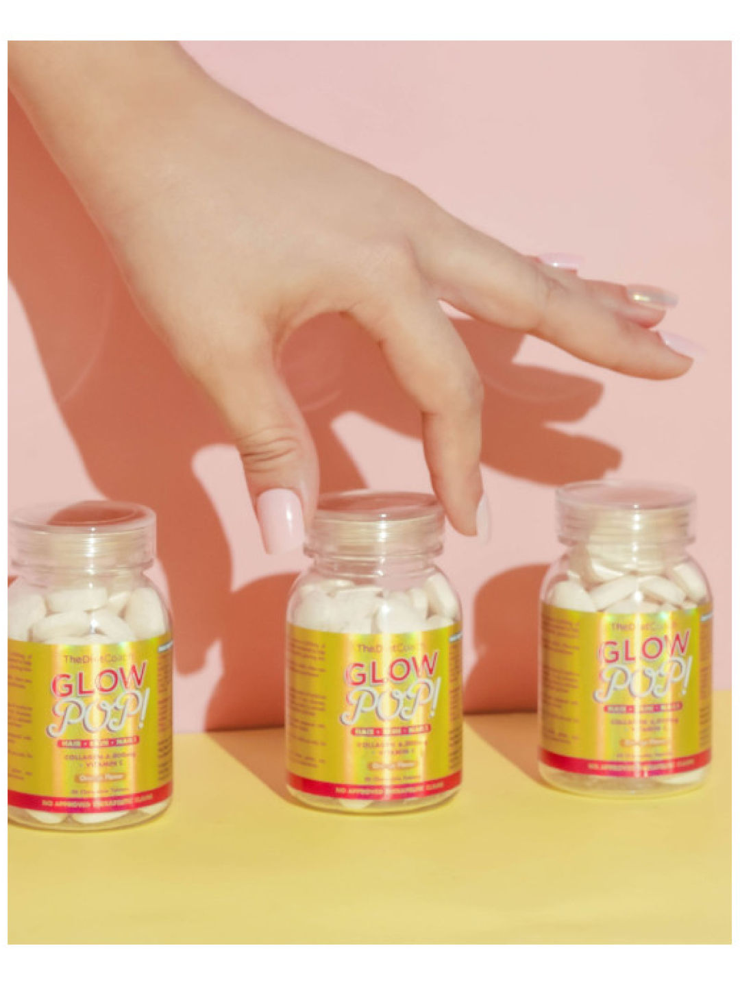 The Diet Coach Glow Pop! Chewable Collagen with Vitamin C (30 Capsules) (No Color- Image 4)