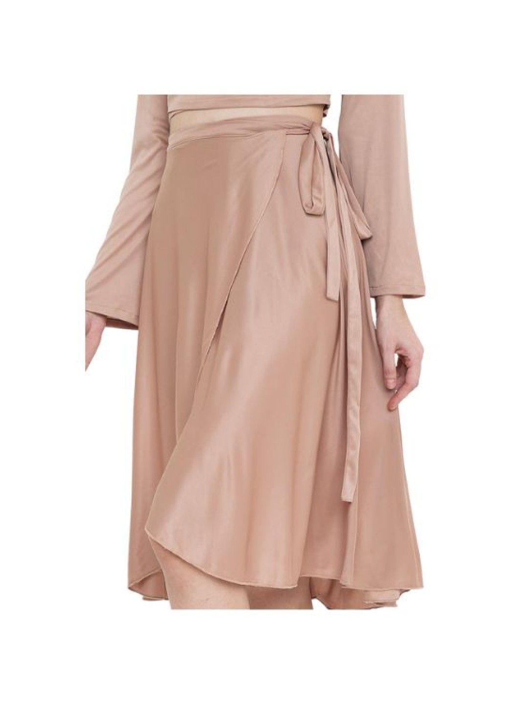 eska Haruhi Wrap Around Skirt (Gold- Image 1)