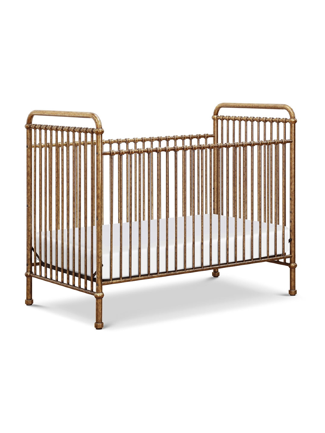 Million Dollar Baby Abigail 3-in-1 Convertible Crib (Gold- Image 2)