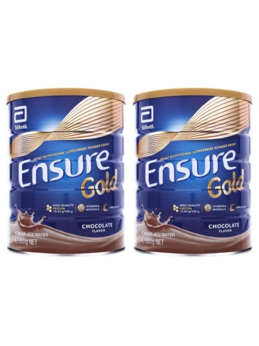 Ensure Gold HMB Chocolate For Adult Nutrition 850g (Bundle of 2) (No Color- Image 1)