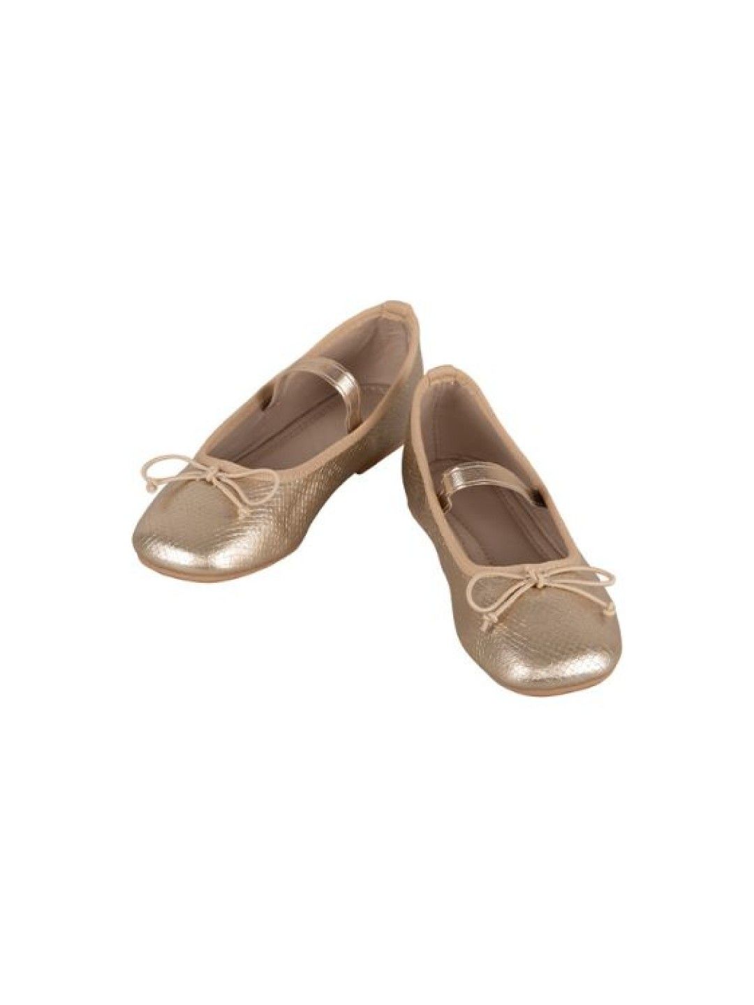 Meet My Feet Faith Ballet Flats (Gold- Image 1)