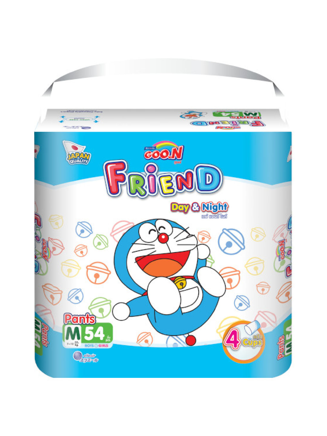 GOO.N Friend Diaper Pants Medium (54pcs)