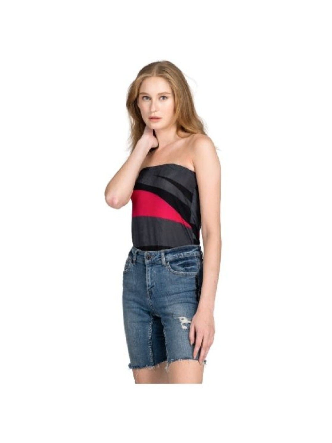 Eve's Chic Grace Tube Top (Pink- Image 3)