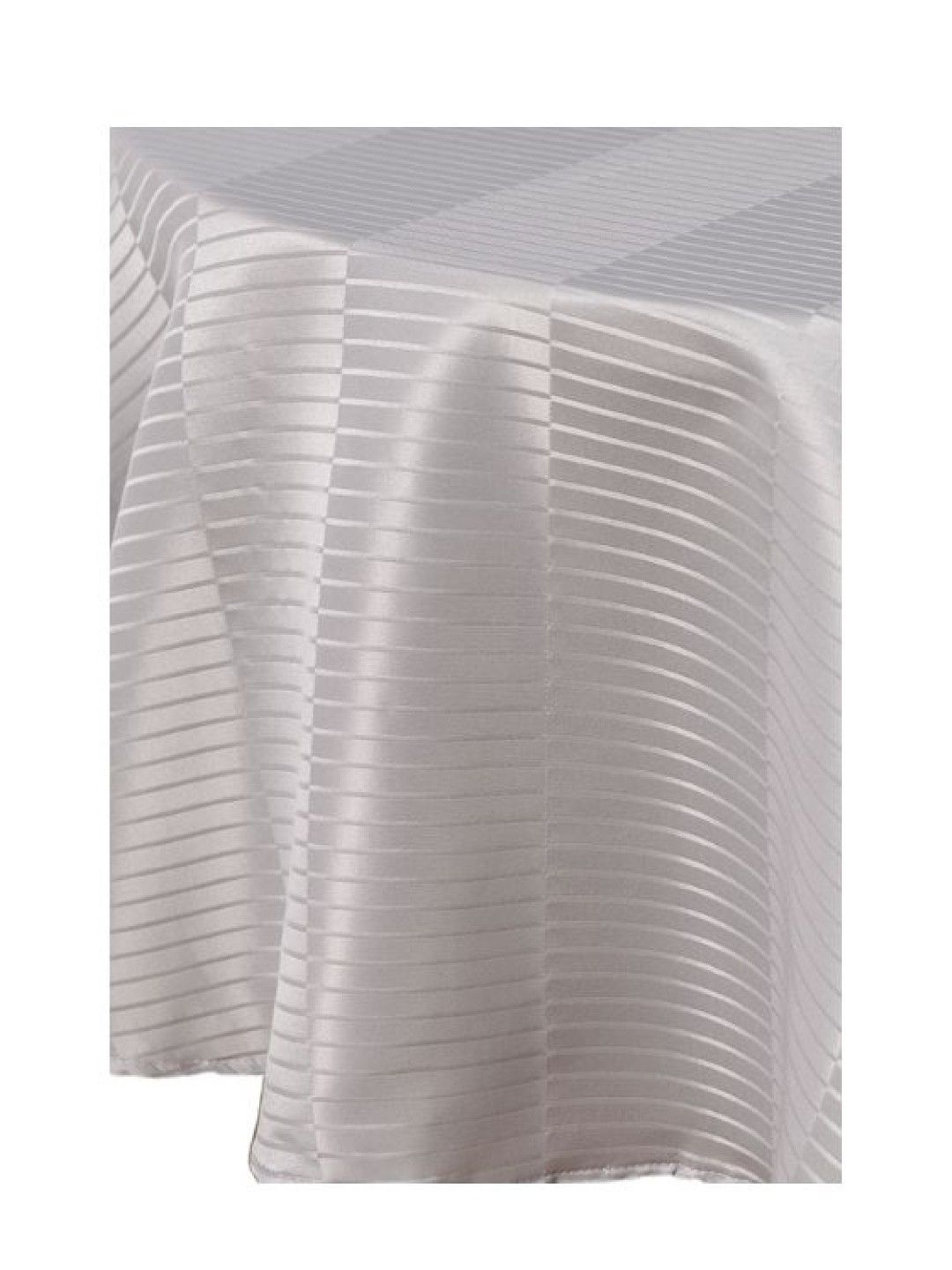 Sunbeams Lifestyle Primeo Premium Jacquard Round Table Cloth (Gray- Image 2)