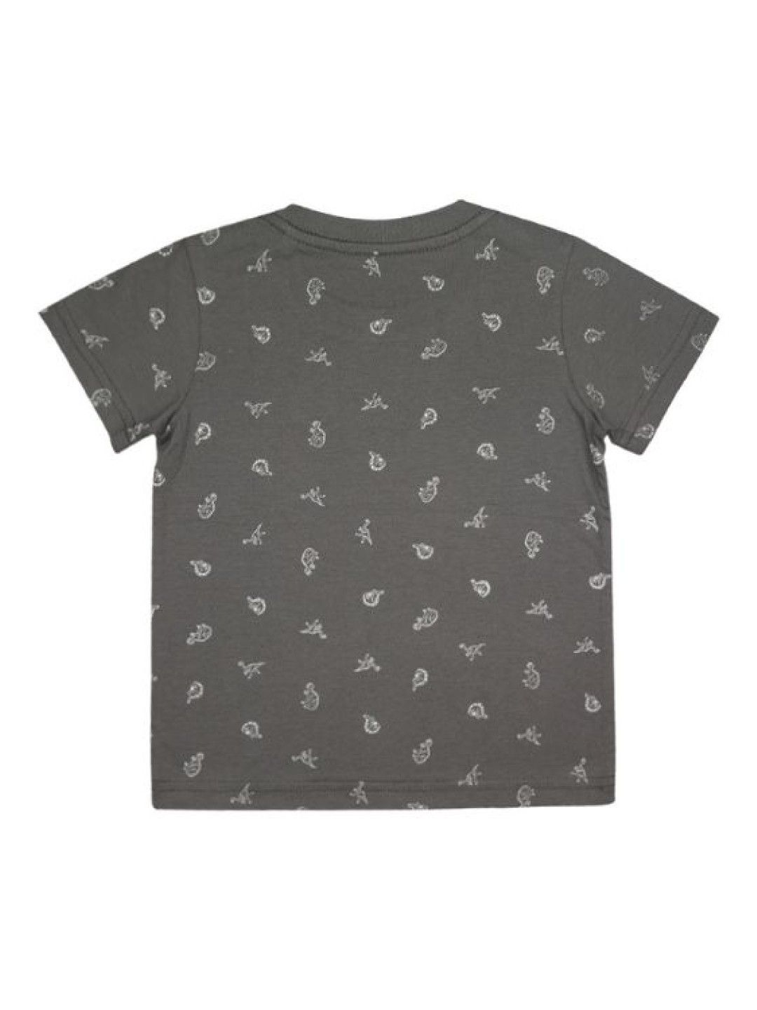 Grizzly Toddler Boys Round neck Short sleeve Tee (Gray- Image 2)