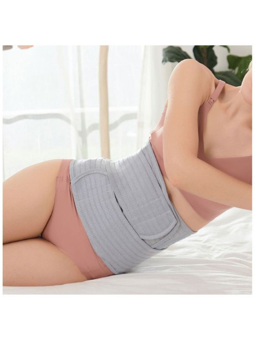 MOOIMOM Bamboo Postpartum Belly Band (Gray- Image 2)