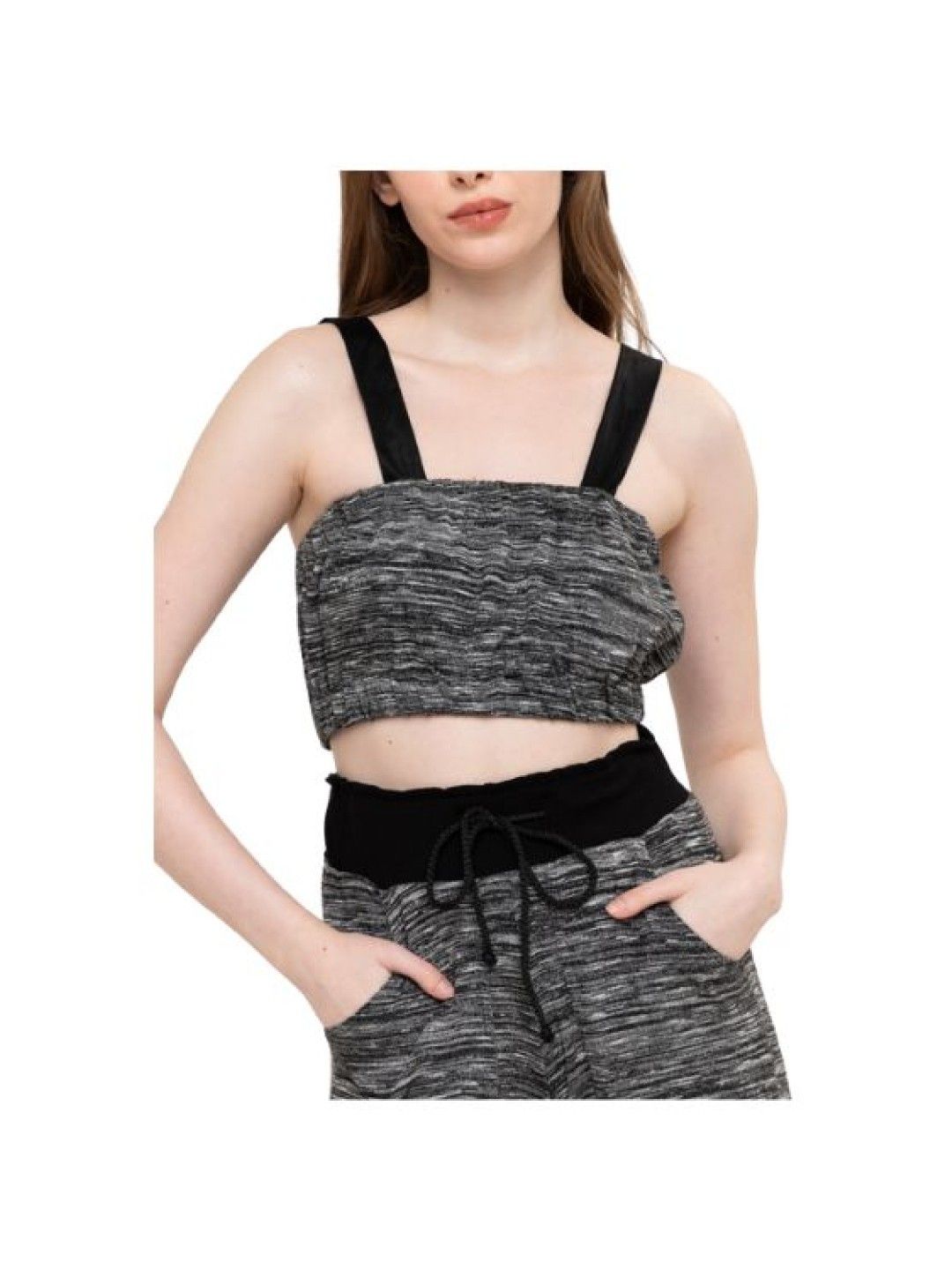 eska Aro Bandeau Top (Gray- Image 1)