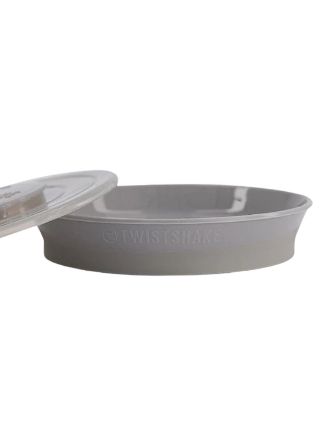 Twistshake Divided Plate (Gray- Image 2)