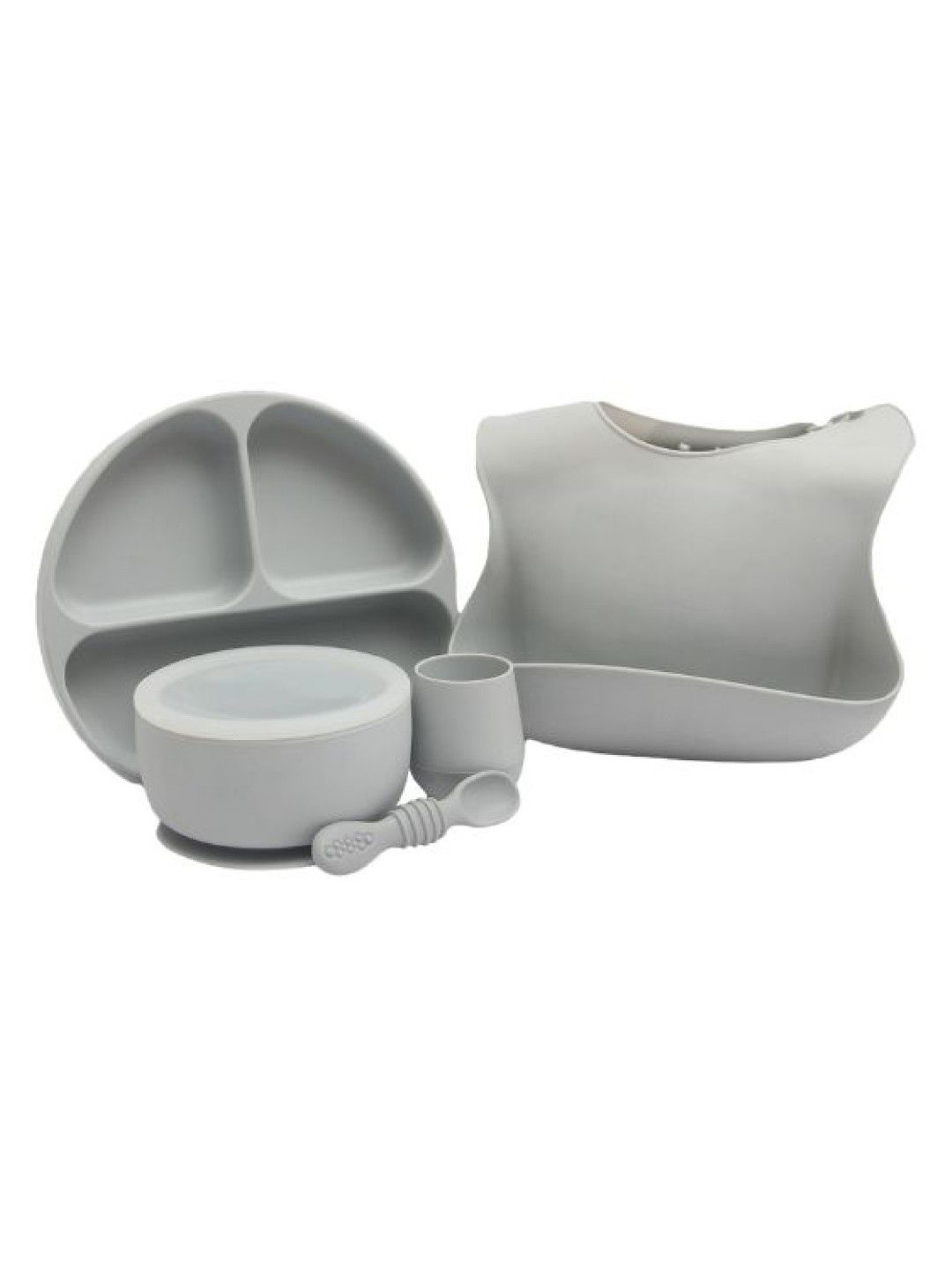 Babynomnom Full Set (Silicone Plate, Bib, Bowl Feeding Set, Training Cup)