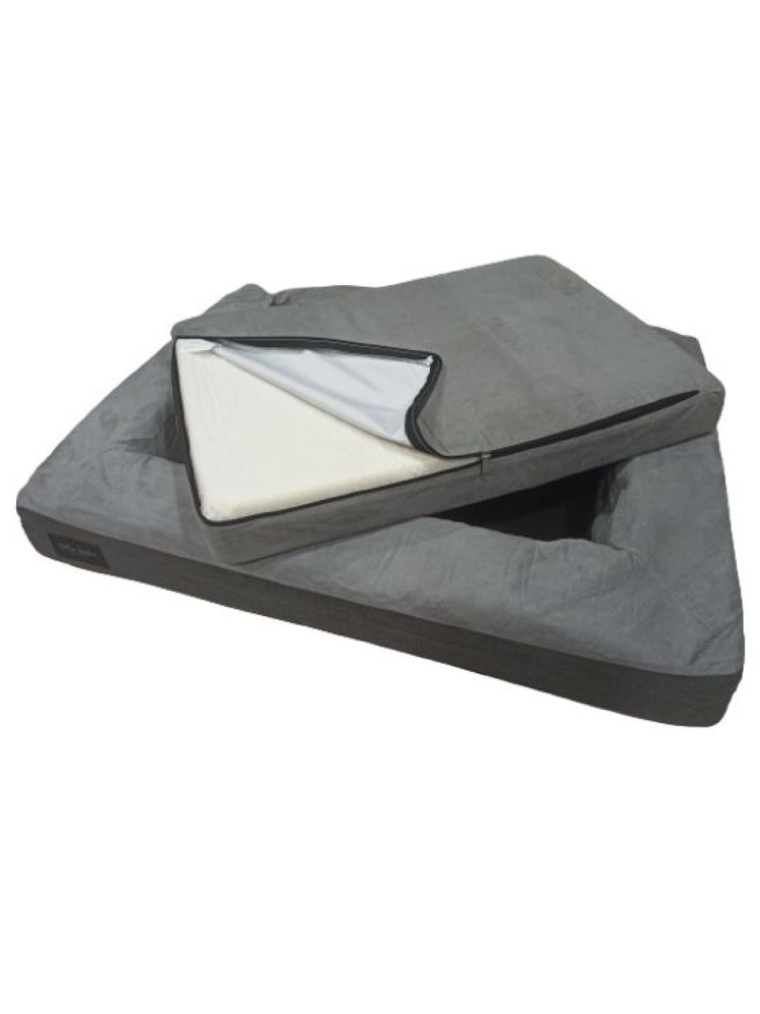 Petto Beddo Bed Cover (Gray- Image 1)